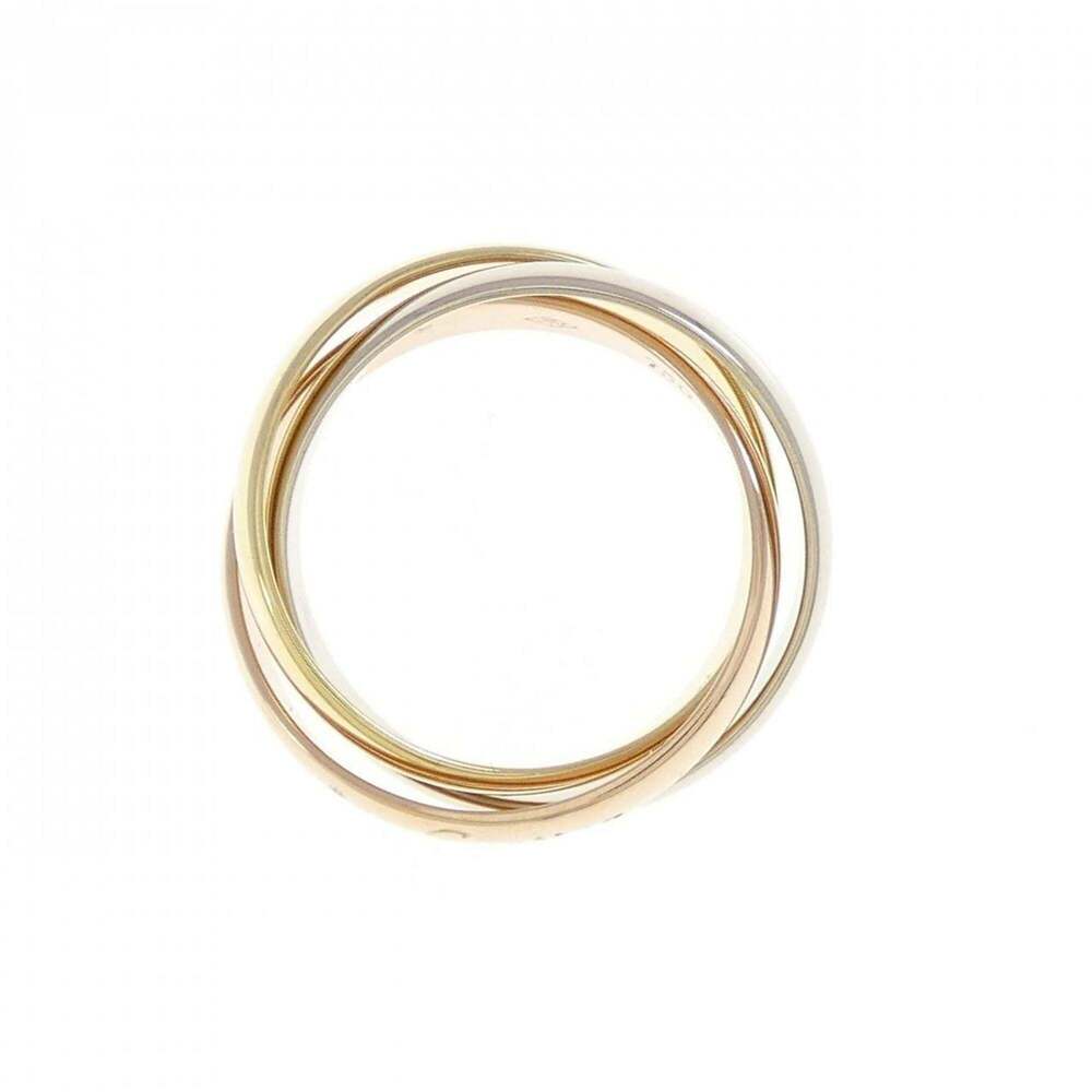 Cartier Authentic Gold Trinity Ring - image 2